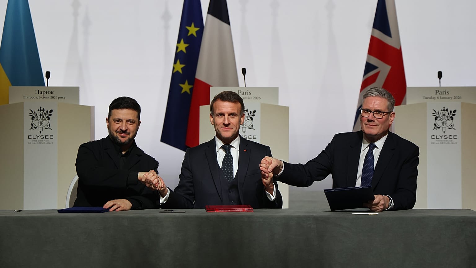 The "Coalition of the Willing" met on Tuesday in Paris.