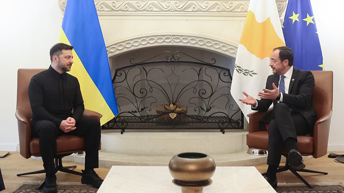 Chypre-Ukraine : Nikos Christodoulides et Volodymyr Zelensky se rencontrent à Nicosie