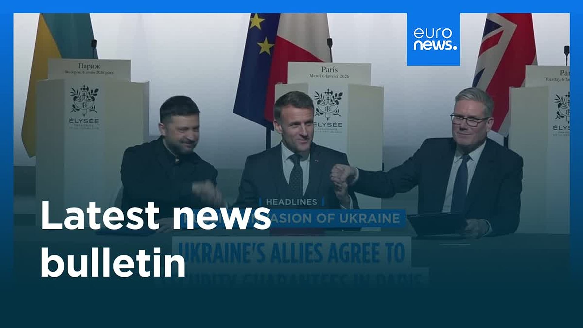Video. Latest news bulletin | January 7th, 2026 – Midday | Euronews