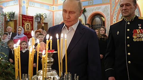 Putyin ünnepel