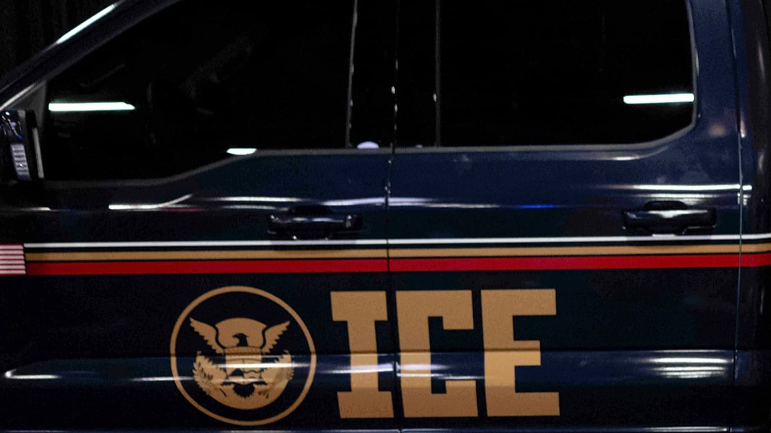 Vehículo del ICE de Estados Unidos.