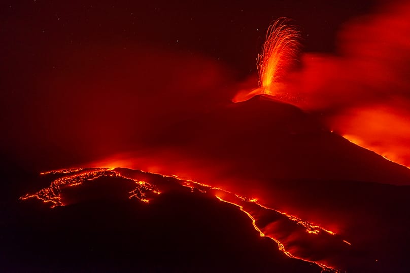 Το ηφαίστειο της Αίτνας