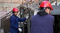 Trabalhadores no trabalho