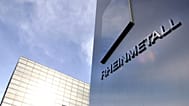 FILE. The headquarters of German armaments manufacturer Rheinmetall are seen in Duesseldorf, Germany. 