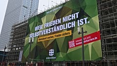 Bundeswehr-Werbung am Berliner Alexanderplatz, 06.01.2026