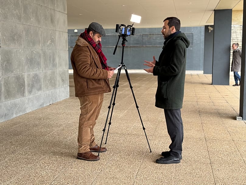 Jorge Pinto em entrevista à Euronews