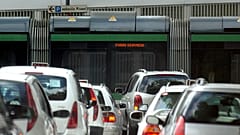 Бастующие автобусы, архивное изображение