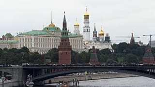 تظهر هذه الصورة بتاريخ 29 سبتمبر 2017 الكرملين في موسكو