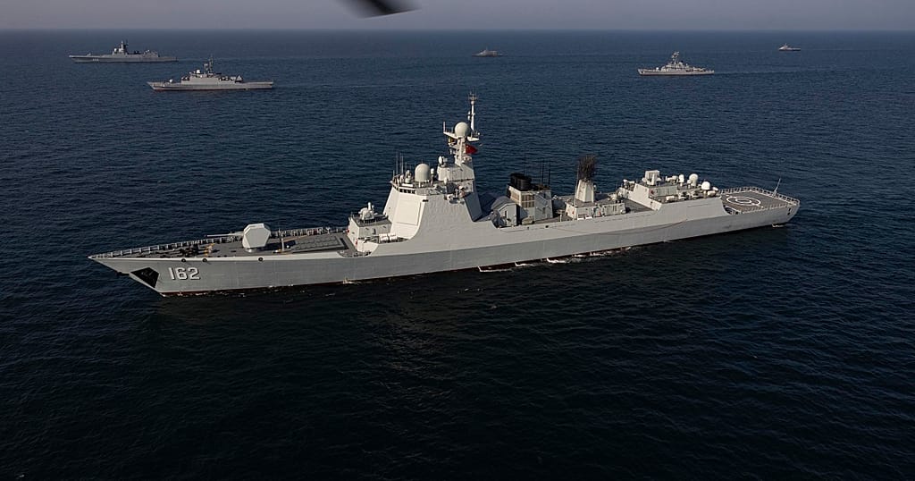 Chinese and Iranian warships arrive in South Africa for BRICS naval exercises