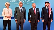 قمة الأردن والاتحاد الأوروبي في قصر الحسينية في عمّان، الأردن، الخميس 8 يناير 2026.