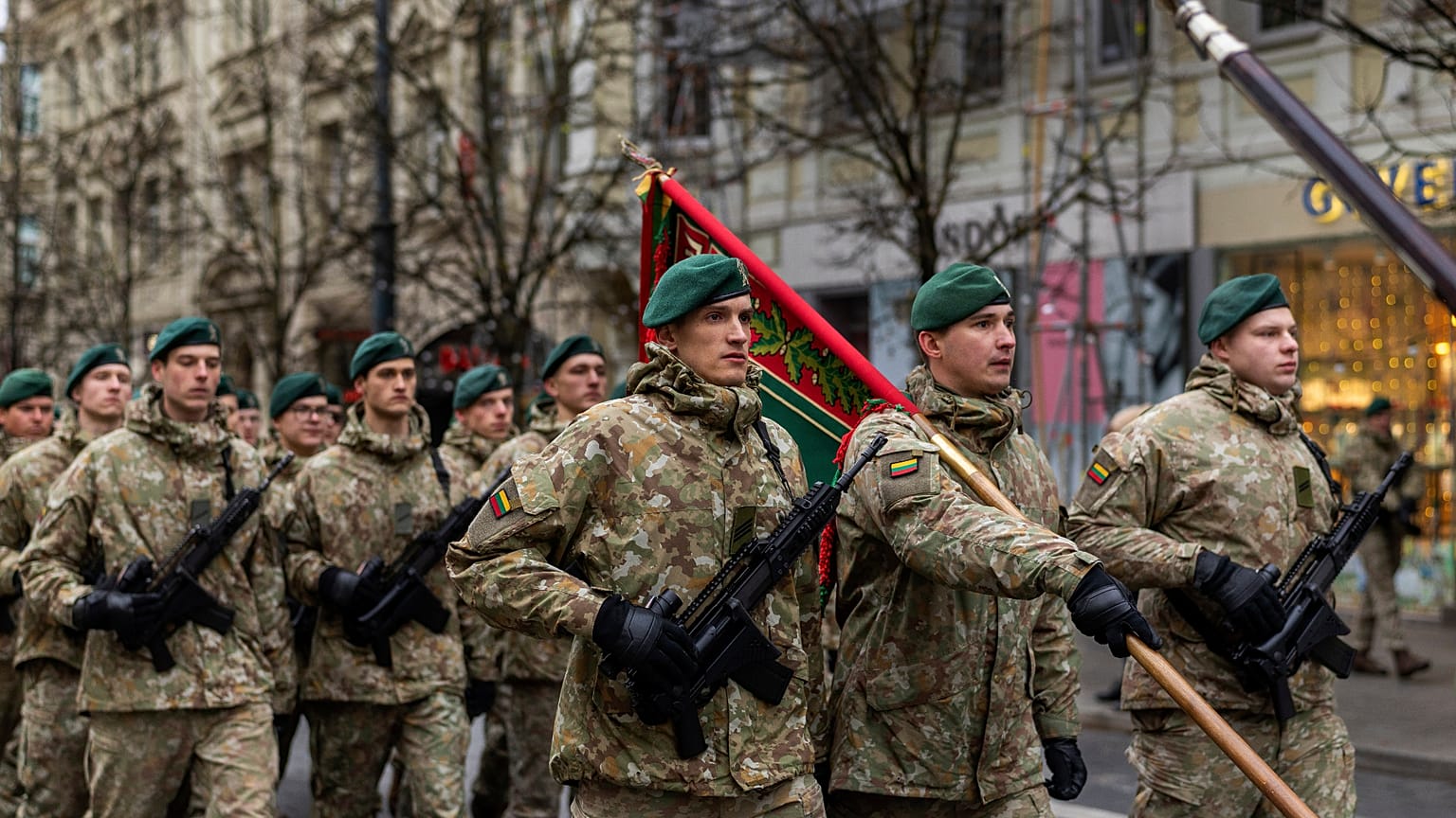 Lithuanian Military parade