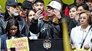Gustavo Petro ofrece un discurso en Colombia