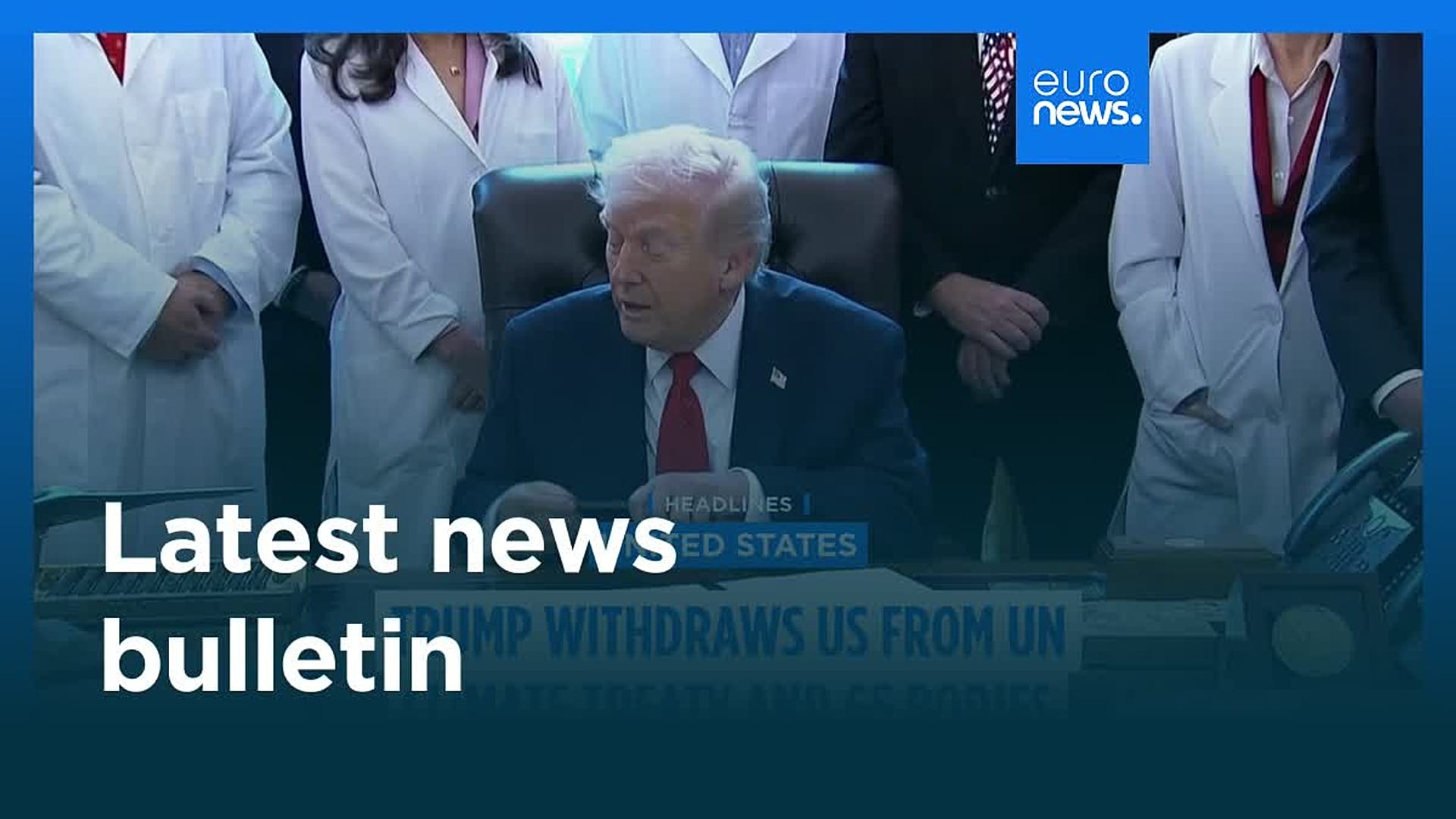 Video. Latest news bulletin | January 8th, 2026 – Evening | Euronews