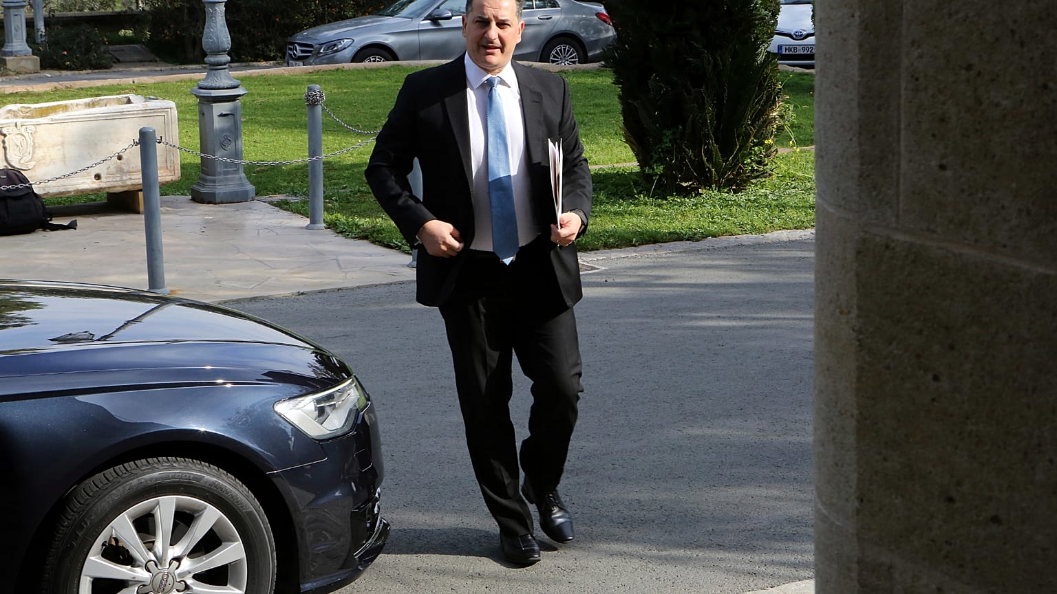 Antigo ministro da Energia de Chipre, George Lakkotrypis - foto de arquivo 