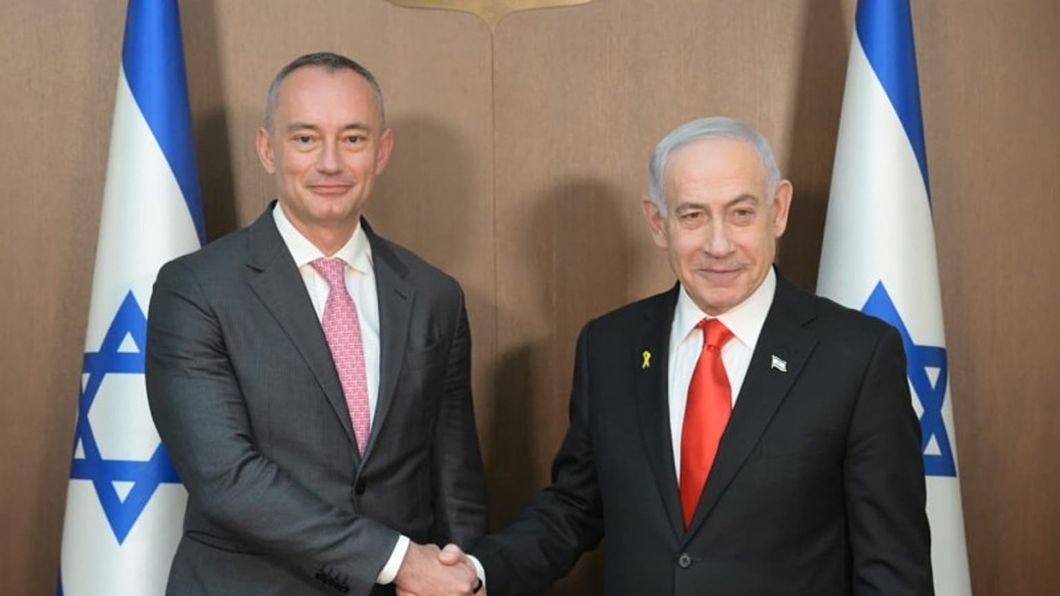 Mladenov és Netanjahu