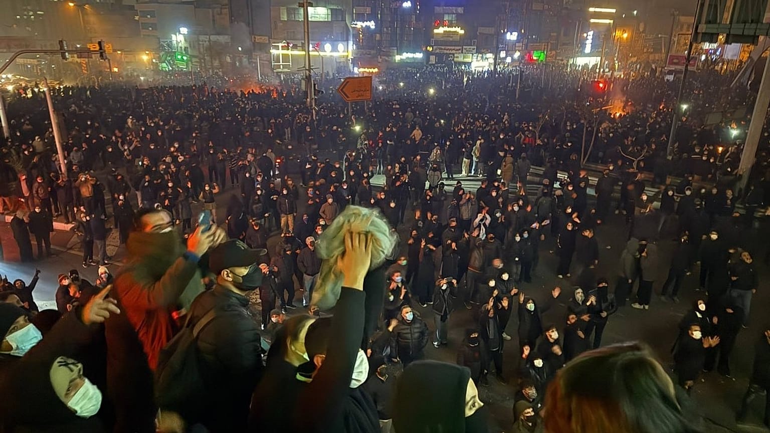 تظاهرات مردم ایران