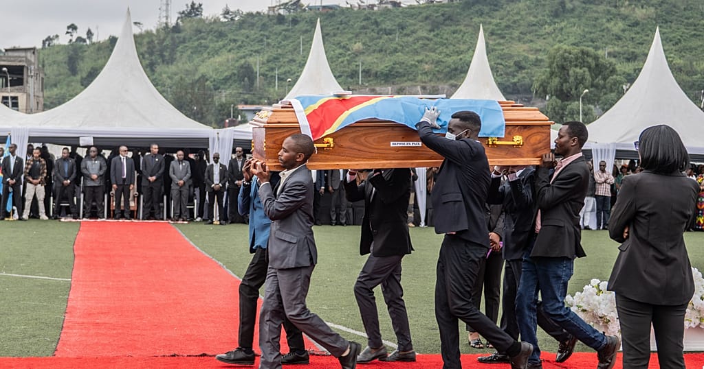 DRC: Funeral held for victims of drone strike blamed on govt forces