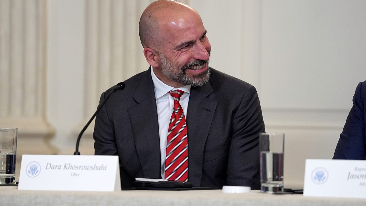 دارا خسروشاهی در دیدار با ترامپ در کاخ سفید 