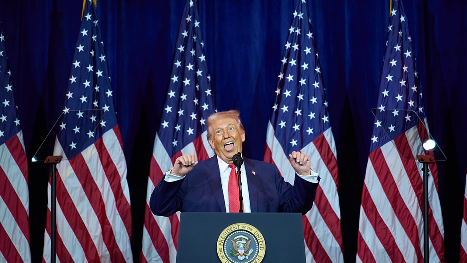 الرئيس الأمريكي دونالد ترامب