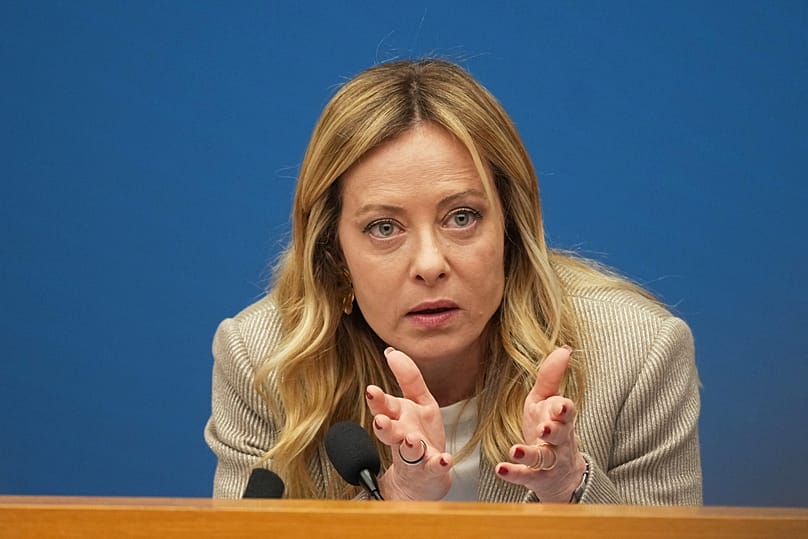 Meloni az évnyitó sajtótájékoztatón