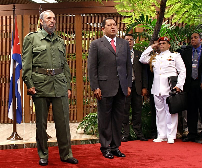 Castro i Chávez w 2004 r.