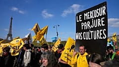 Viele französische Landwirte sind gegen das Mercosur-Abkommen.