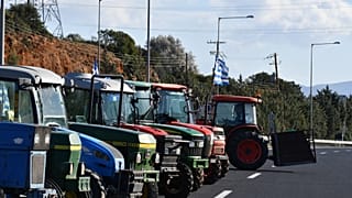 Αγρότες στην Κορινθία