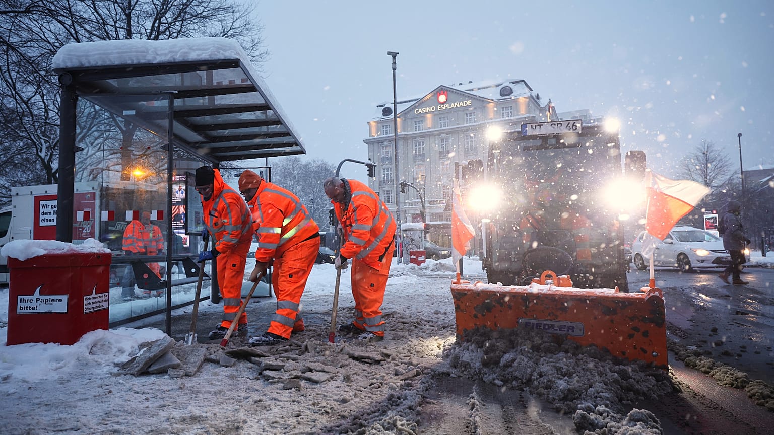 Neue Schneefront in Deutschland: Es wird noch ein Mal kalt.