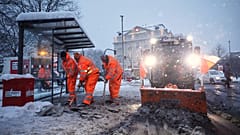 Neue Schneefront in Deutschland: Es wird noch ein Mal kalt.