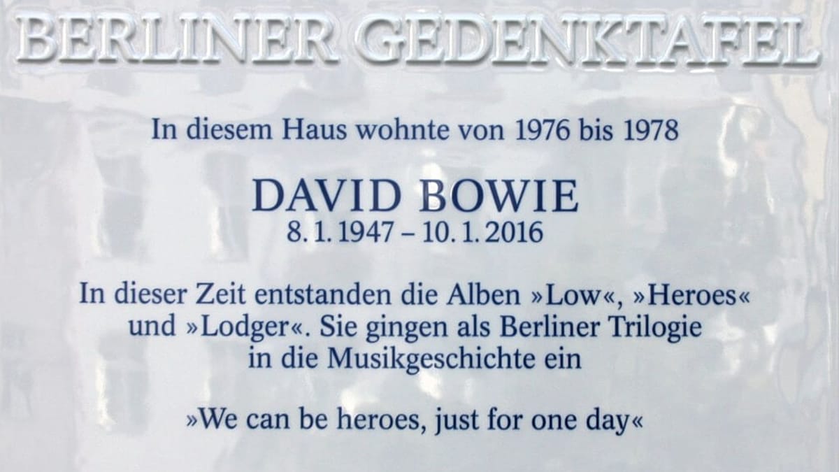 The five European sites to honour David Bowie on the 10th anniversary ...