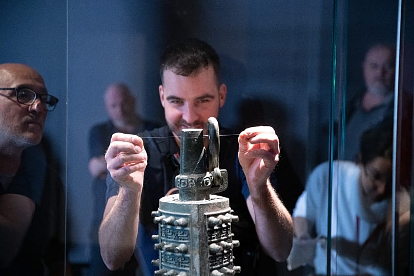 Az öröklét őrei – Az első kínai császár agyagkatonái c. kiállítás installálása 