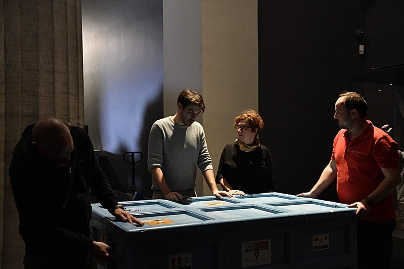 Az öröklét őrei – Az első kínai császár agyagkatonái c. kiállítás installálása 