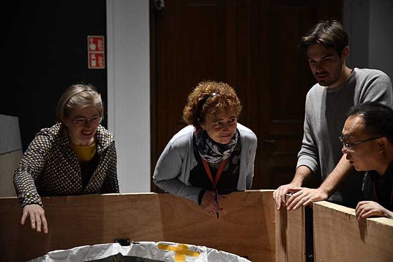 Az öröklét őrei – Az első kínai császár agyagkatonái c. kiállítás installálása 