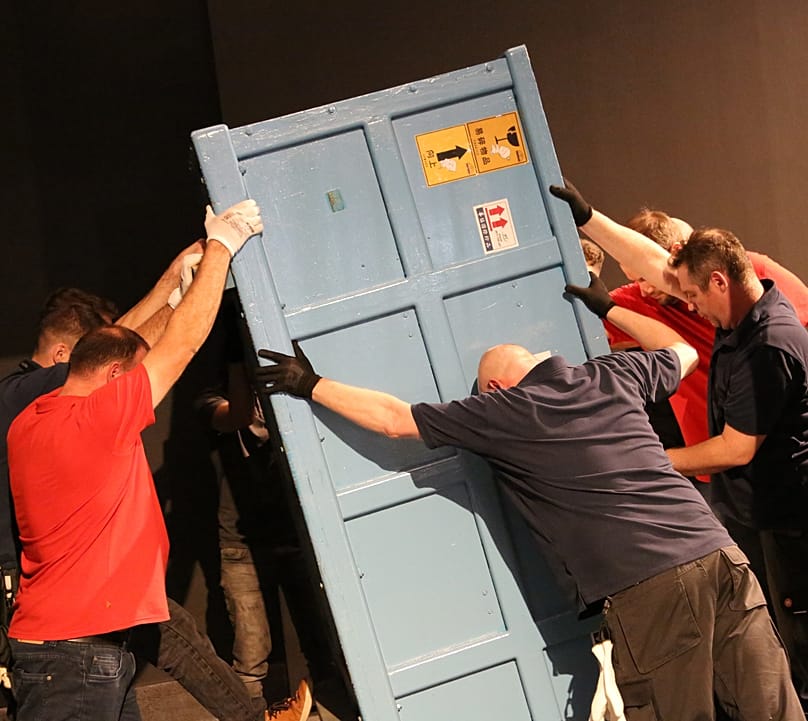 Az öröklét őrei – Az első kínai császár agyagkatonái c. kiállítás installálása 