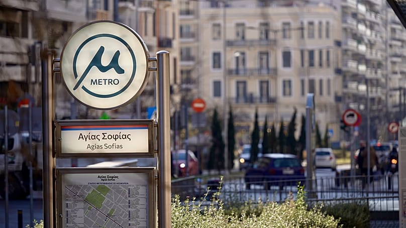 Thesszaloniki első metróvonala közel 20 évnyi építkezés után, 2024 végén nyílt meg.