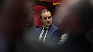 Le Premier ministre français Sébastien Lecornu à l'Assemblée nationale, Paris, le 16 octobre 2025.