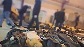 اجساد کشته‌شدگان در سوله‌ای در کهریزک تهران