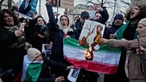 People around the world rally in support of protests in Iran