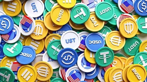 Generic image of stablecoin logos