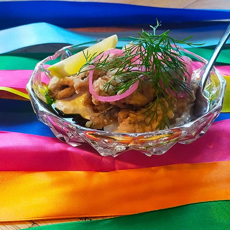 Boczniaki a la sardele po śląsku w Bocconcini by Portafortuna