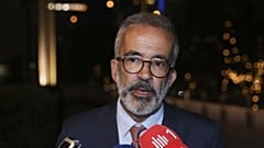 O ministro dos Negócios Estrangeiros português Paulo Rangel