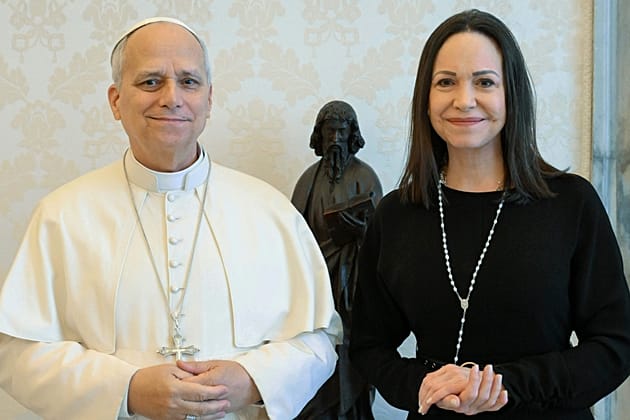 Machado seeks Pope Leo's support for Venezuela's transition during Vatican meeting