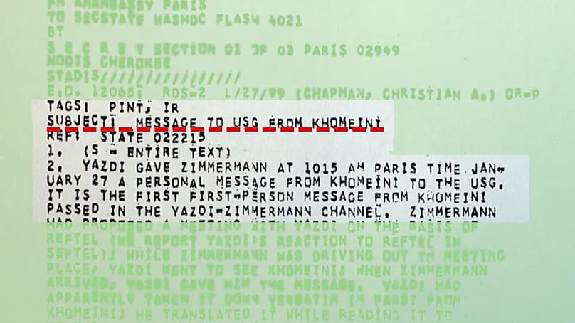 A CIA egyik korabeli távirata