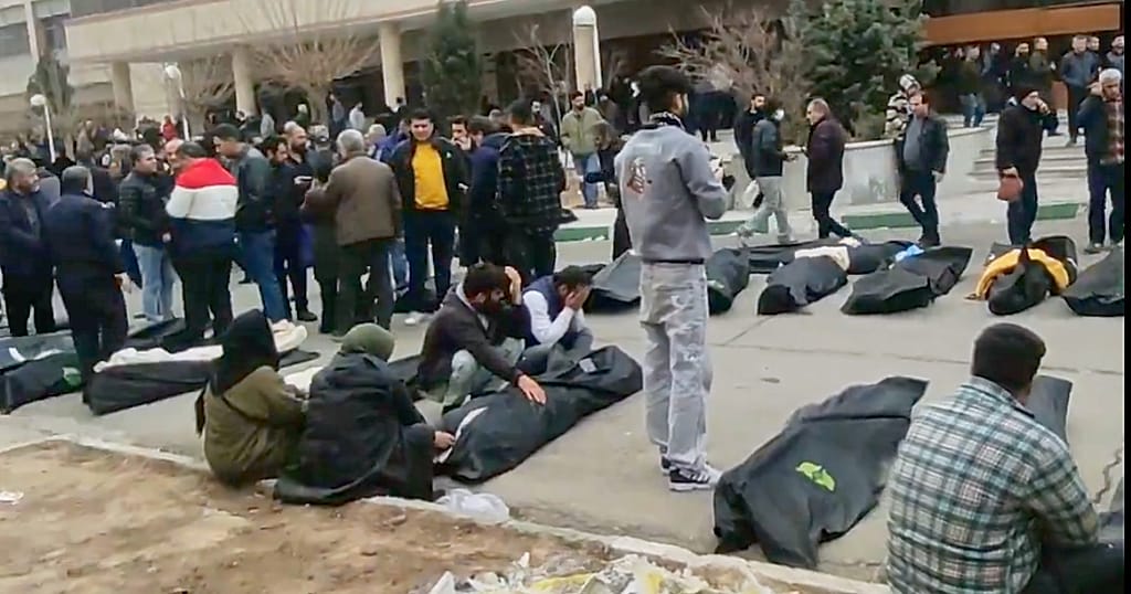 Death toll from Iran protests spikes to at least 2,000, activists estimate