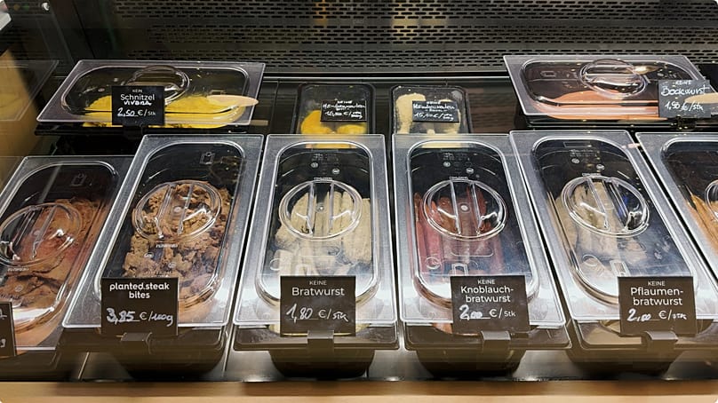 Deutsche Tradition läuft am besten, Top-Renner ist natürlich "keine Bratwurst".