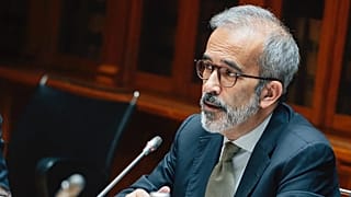 O ministro dos Negócios Estrangeiros português Paulo Rangel