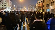 Iranians attend an anti-government protest in Tehran, 8 January, 2026