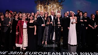 Everyone's a winner! The big family photo at the 38th European Film Awards in Berlin 