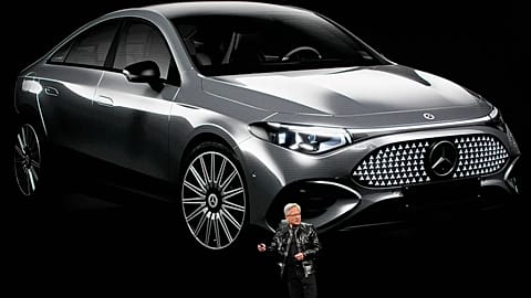 Nvidia founder and CEO Jensen Huang speaks during a Nvidia news conference ahead of the CES tech show Monday, Jan. 5, 2026, in Las Vegas.