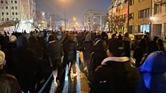 File - In this photo obtained by The Associated Press, Iranians attend an anti-government protest in Tehran, Iran, Thursday, Jan. 8, 2026